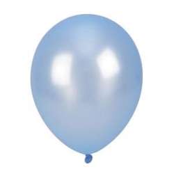 Balony metalizowane niebieskie 25cm 100szt