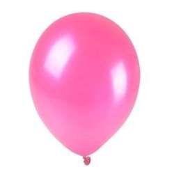 Balony metalizowane różowe 25cm 100szt - 1