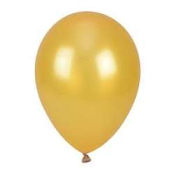 Balony metalizowane złote 25cm 100szt - 1