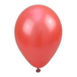 Balony metalizowane czerwone 30cm 100szt - 1