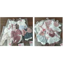 Zestaw ubranek dla lalek 33-34cm MIX