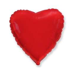 Balon foliowy Serce czerwone 46cm (B201500R GODAN) - 1 Balon foliowy Serce czerwone 46cm (B201500R GODAN) - 1