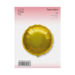 Balon foliowy okrągły złoty 45cm - 1