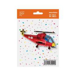 Balon foliowy FX Helikopter czerwony 57cm - 1