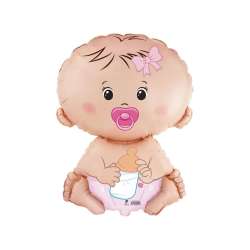 Balon foliowy bobas Dziewczynka 67cm
