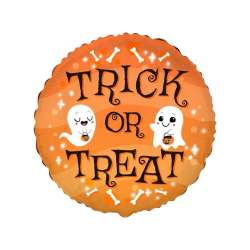 Balon foliowy Trick or treat 48cm