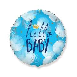 Balon foliowy Hello Baby Boy FX 46cm (B4401612) - 1