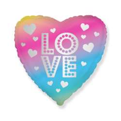 Balon foliowy Love 46x48cm