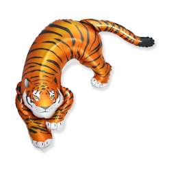 Balon foliowy Dziki Tygrys 75cm (B901855) - 1