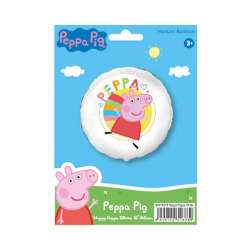 Balon foliowy FX Peppa white 46cm