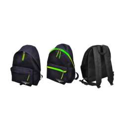 Plecak Sampack czarny z żółtymi elementami - 1