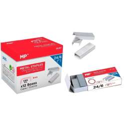 Zszywki 24/6mm 12x1000szt - 1