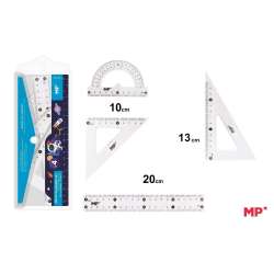 Zestaw geometryczny Kosmos 4 elementy w etui