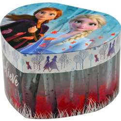 Pudełko na biżuterię z lusterkiem i dźwiękami Serce Frozen 2 Kids Euroswan (WD20734)
