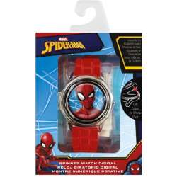 Zegarek cyfrowy ze spinerem w metalowej obudowie Spider-Man Kids Euroswan (MV15763) - 1