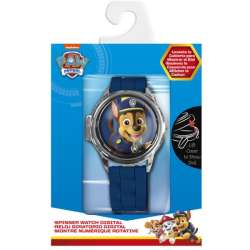 Zegarek cyfrowy ze spinerem w metalowej obudowie Psi Patrol Kids Euroswan (PW16677) - 1