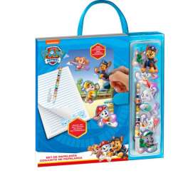 Zestaw piśmienniczy ,magnesy, długopis, zeszyt 30x31cm Psi Patrol PAW PATROL Kids Euroswan (PW19726) - 1