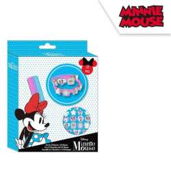 Zestaw 3 bransoletek z zawieszkami 21el Minnie Mouse Kids Euroswan (WD21606) - 1