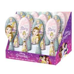 Szczotka do włosów 2 wzory Księżniczki Princess p12 cena za 1 szt Kids Euroswan (WD21641) - 1