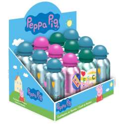 Bidon aluminiowy 500ml Świnka Peppa Kids Euroswan mix cena za 1 szt p12 butelka na wodę (PP17040) - 1