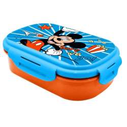 Śniadaniówka + sztućce, 21x14x6cm Myszka Miki Mickey Mouse Kids Euroswan (MK22067) - 1