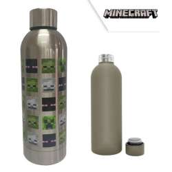 Bidon stalowy 500ml Minecraft Kids Euroswan butelka na wodę (MC91698) - 1