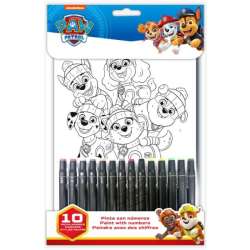 Malowanie po numerach PAW PATROL Psi Patrol Kids Euroswan (PW19900)