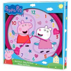 Zegar ścienny Wall clock 25cm Świnka Peppa Peppa Pig Kids Euroswan (PP09054) - 1