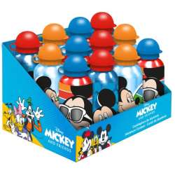 Bidon aluminiowy 500ml Mickey Mouse 3 wzory Kids Euroswan mix cena za 1 szt (MK30008)