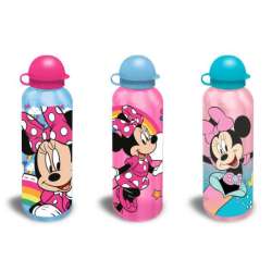 Bidon aluminiowy 500ml 3wz Myszka Minnie Minnie Mouse Kids Euroswan butelka na wodę p12, mix cena za 1 (MN30012)
