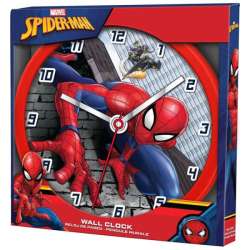 Zegar ścienny Wall clock 25cm Spiderman Kids Euroswan (SPD3601) - 1