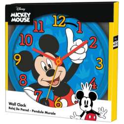 Zegar ścienny Wall clock 25cm Myszka Miki Mickey Mouse Kids Euroswan (MK3078) - 1