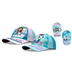 Czapka z daszkiem Koci Domek Gabi bawełna 100% 52/54cm Gabby's Dollhouse Kids Euroswan 2wz, mix cena z (GD00005) - 1
