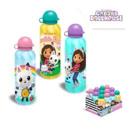 Bidon aluminiowy 500ml Koci Domek Gabi. Gabby's Dollhouse 3 wzory Kids Euroswan mix cena za 1 szt (GD00009)