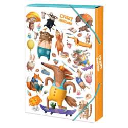 Teczka A4 4cm Crazy Animals (12310312) - 1