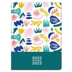 Kalendarz książkowy 18M 2022/2023 Kwiaty ALBI