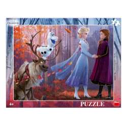 Puzzle 40 ramkowe Kraina Lodu Frozen Siostry - 1