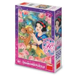 Puzzle z diamencikami Królewna Śnieżka 200el