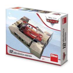 Klocki drewniane Auta Cars 12el - 1