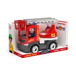 MultiGO Fire ciężarówka z drabiną ze strażakiem