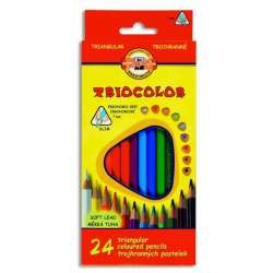 Kredki 24 kolory Triocolor 7mm 3134 KOH-I-NOOR (3134024004KS0604) - 1