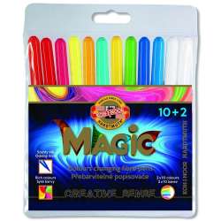 Flamastry Magic 10+2 kolory (771612AB01TE1204) - 1