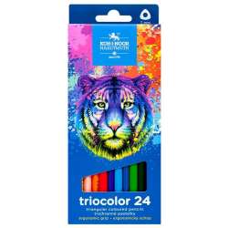 Kredki Triocolor Tygrys 24 kolory - 1