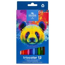 Kredki Triocolor Niedźwiedź 12 kolorów - 1