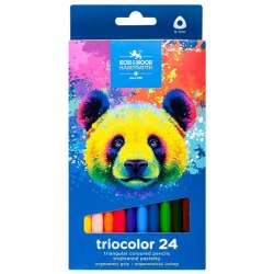 Kredki Triocolor Niedźwiedź 24 kolory - 1