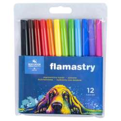 Flamastry 7710/2AB 12 kolorów Pies - 1