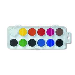 Farby akwarelowe 12 kolorów 22,5mm (0171510000001004) - 1