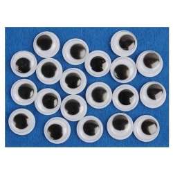 Ruchome oczka owal 20mm 12szt - 1