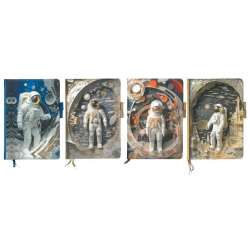 Notes A5 80K z gumką linia Kosmos mix