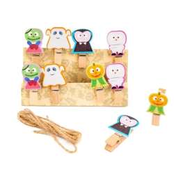 Klamerki ozdobne Shapes 10szt